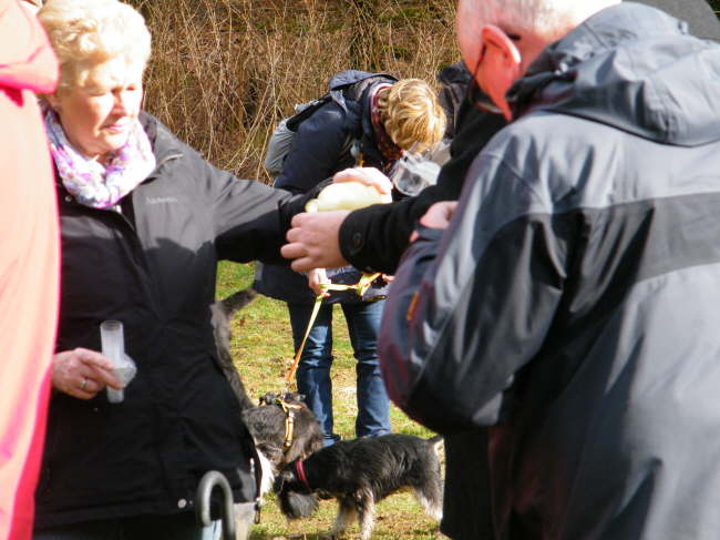und der weltbeste Eierlik�r genossen. Vielen Dank Doris!